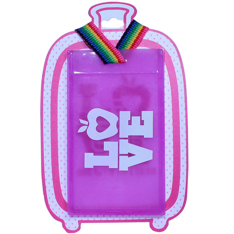 Two In One Toiletry Kits Lime Green