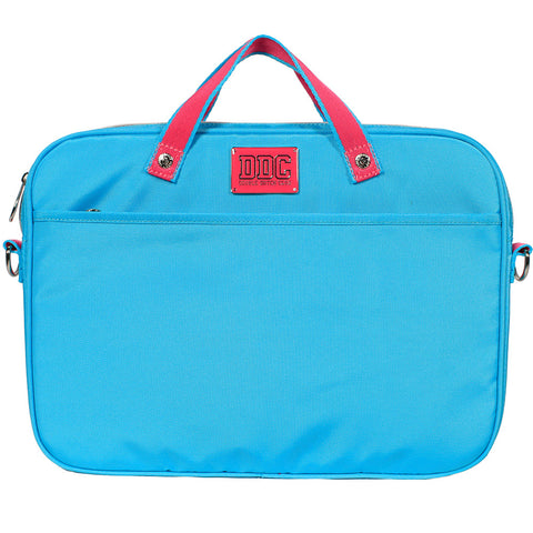 Seaside Horizon Laptop bag Blue White and Green