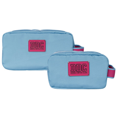 Toiletry Kits Blue and white Large